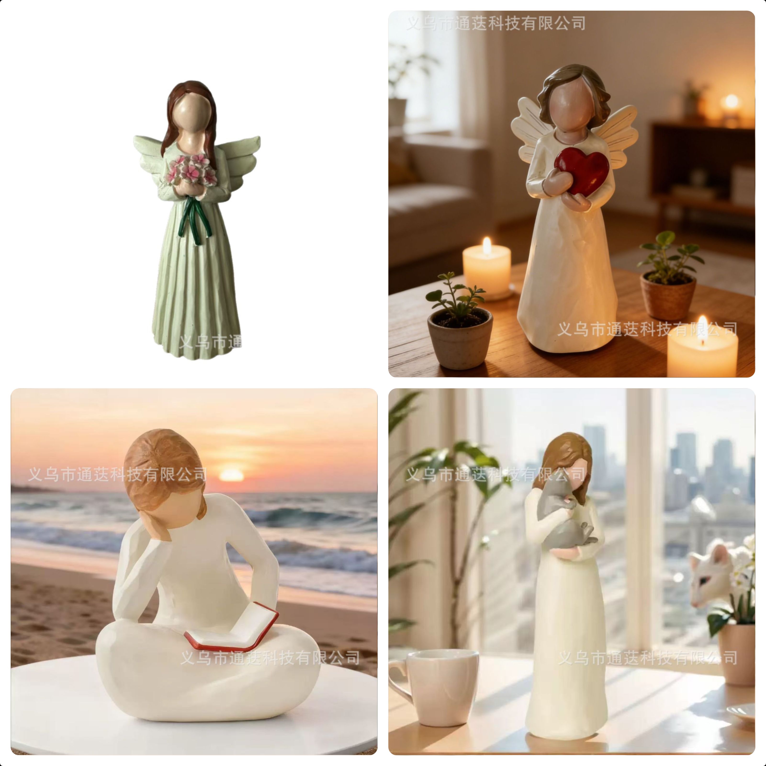 天使雕像摆件